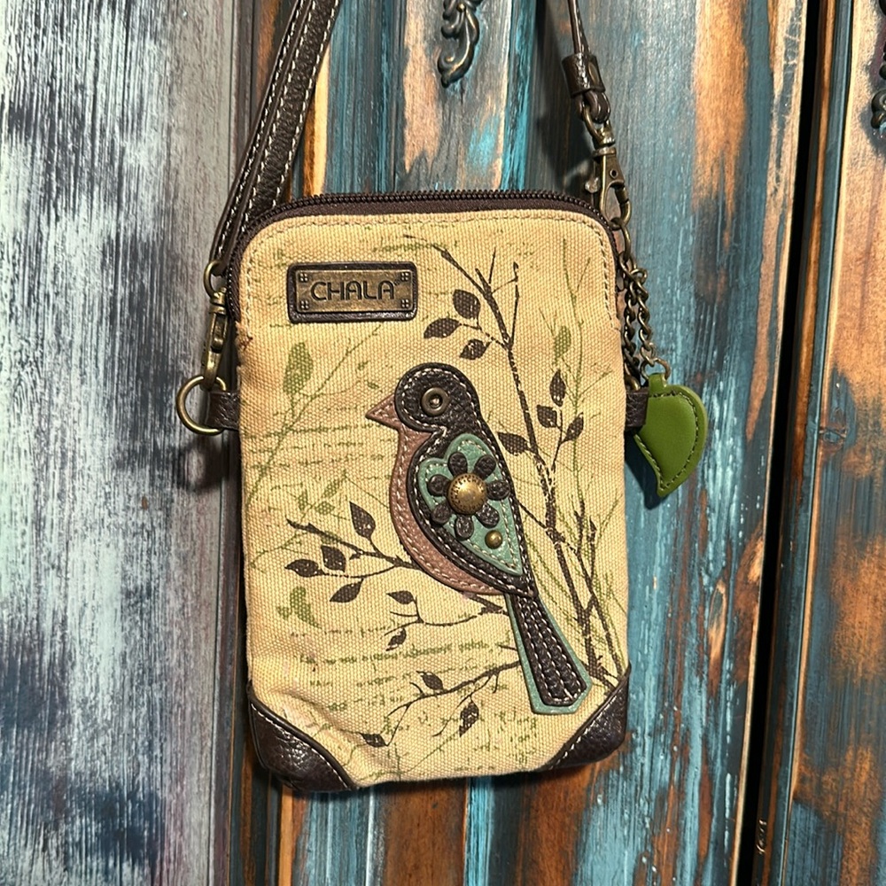 CHALA like new wristlet style mini handbag
